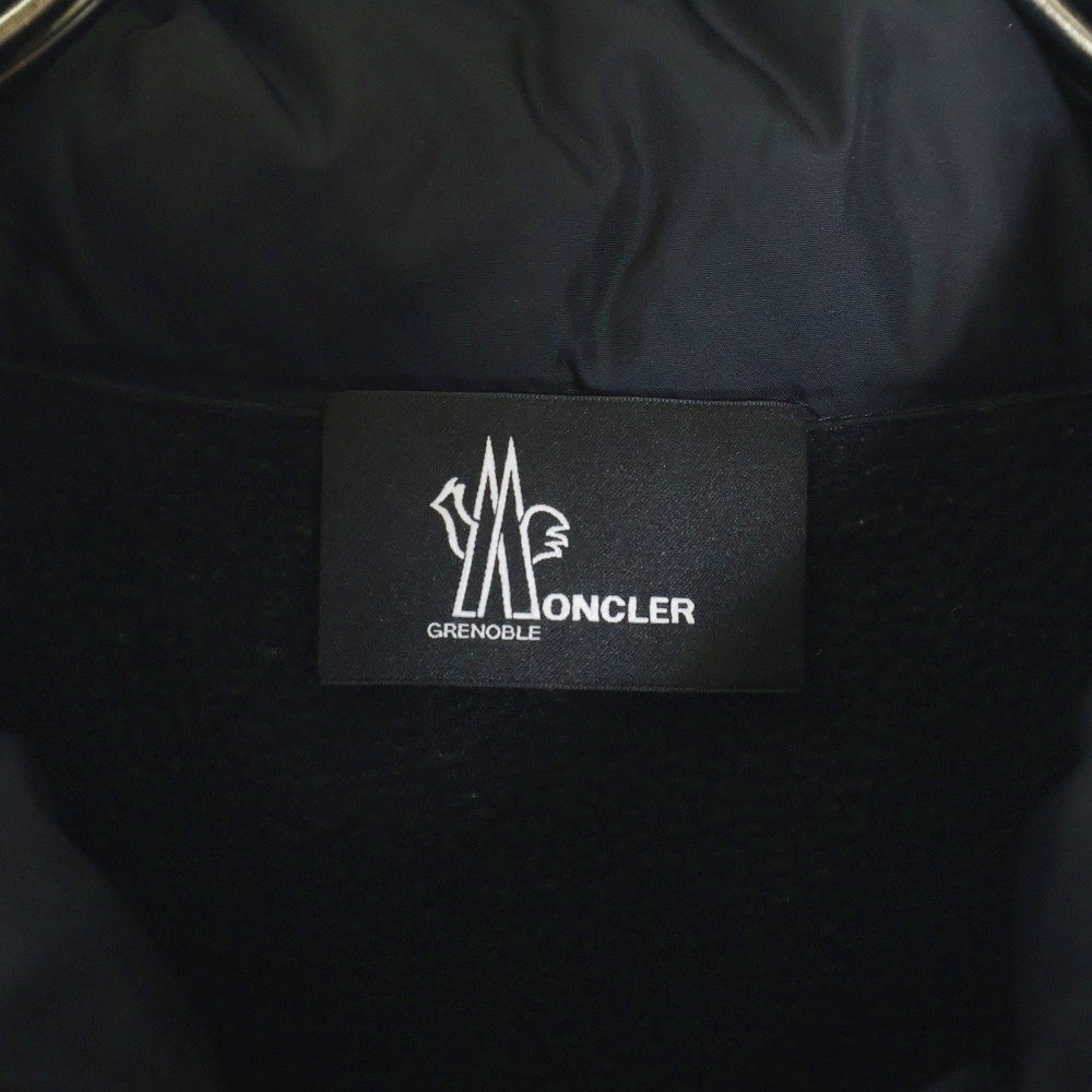 MONCLER(モンクレール) GRENOBLE グルノーブル フード付き袖切り替えダウンジャケット ブラック I20978G00032