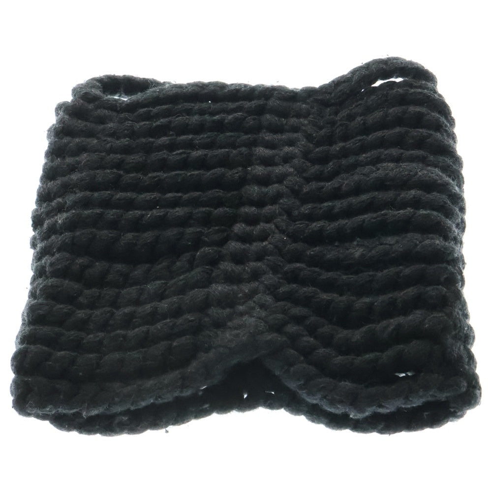 CHROME HEARTS(クロムハーツ) SCARF STEFF 4Pスター カシミヤネックウォーマー ブラック