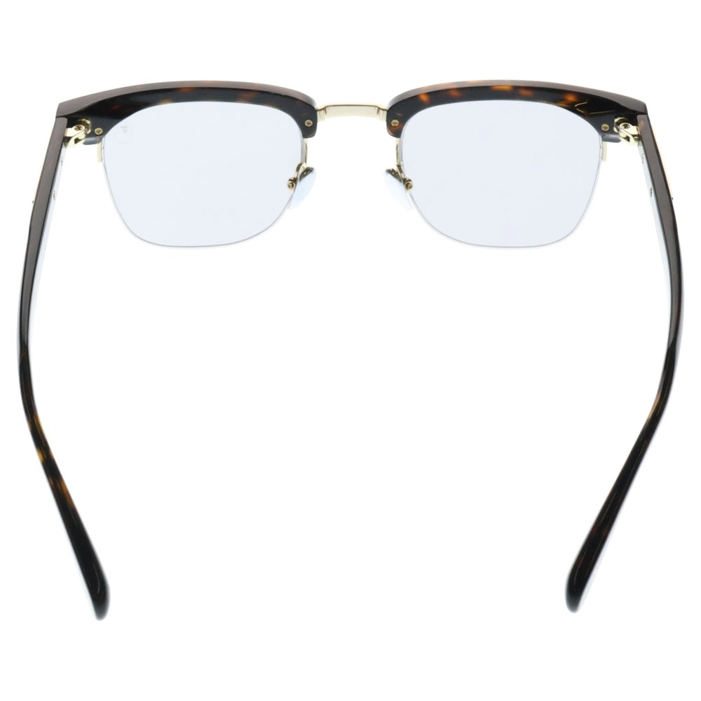 A BATHING APE(アベイシングエイプ) SUNGLASSES#1 サーモントシェイプ ブロウ型 サングラス アイウェア 眼鏡 ブラウン BS13013