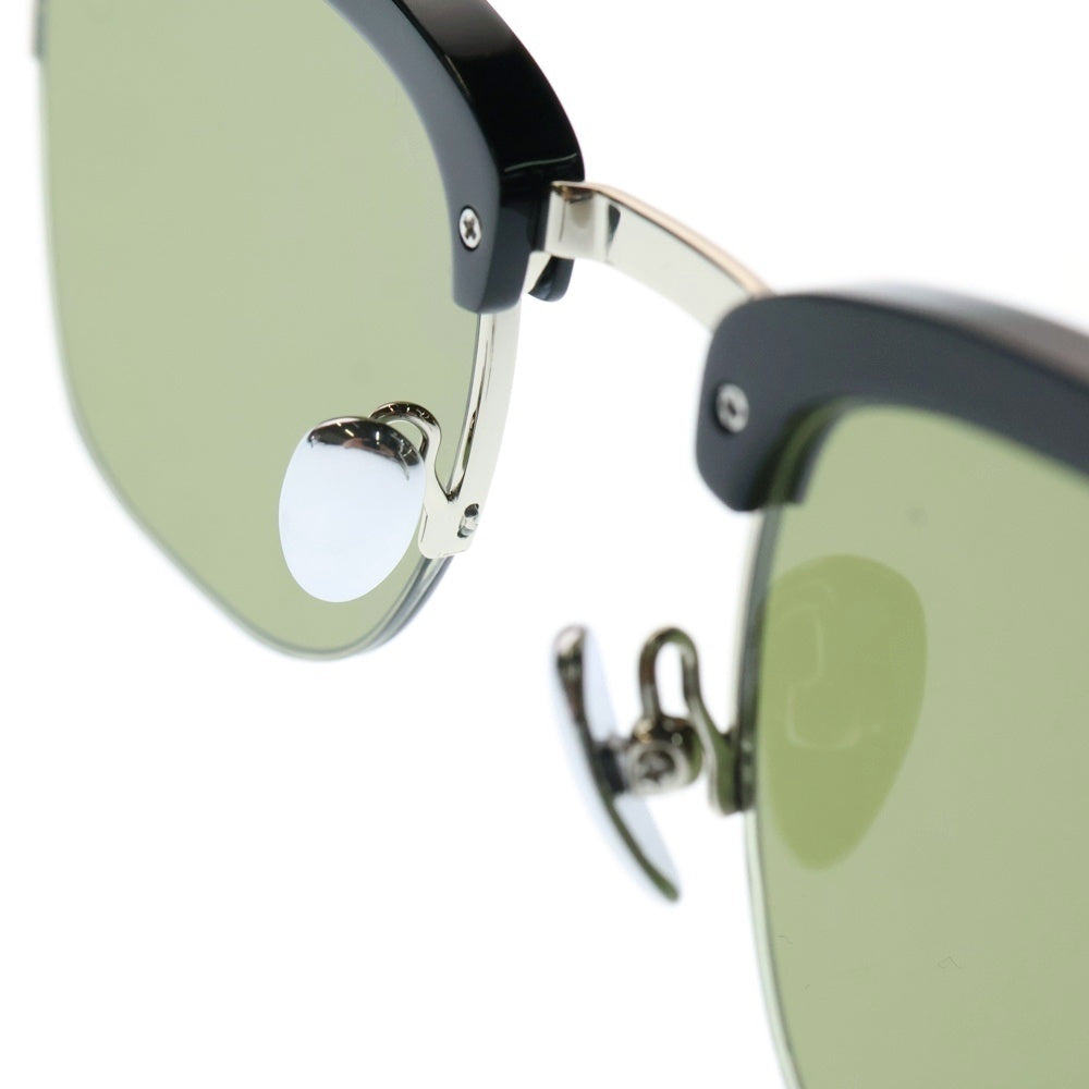 A BATHING APE(アベイシングエイプ) SUNGLASSES#1 サーモントシェイプ ブロウ型 サングラス アイウェア 眼鏡 ブラック BS13013