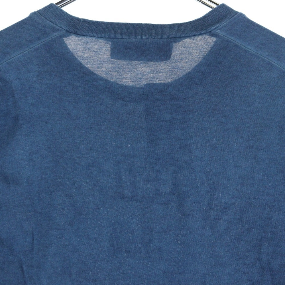 DSQUARED2(ディースクエアード) フロントプリントクルーネック半袖Tシャツカットソー ブルー S71GD0336 S22427