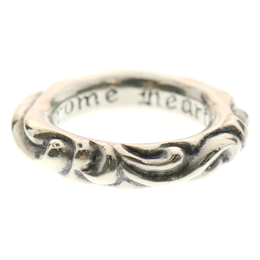CHROME HEARTS(クロムハーツ) SCRL BAND スクロールバンド リング シルバー BCA351
