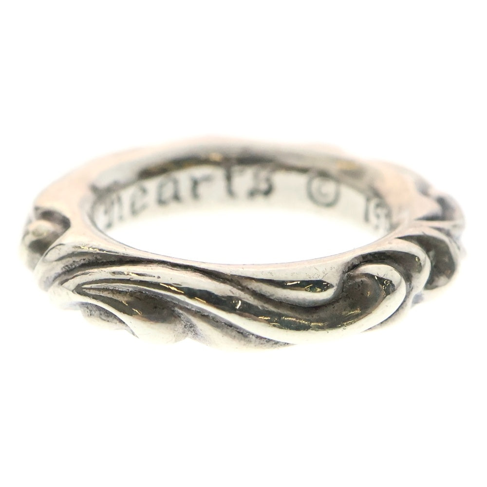 CHROME HEARTS(クロムハーツ) SCRL BAND スクロールバンド リング シルバー BCA351