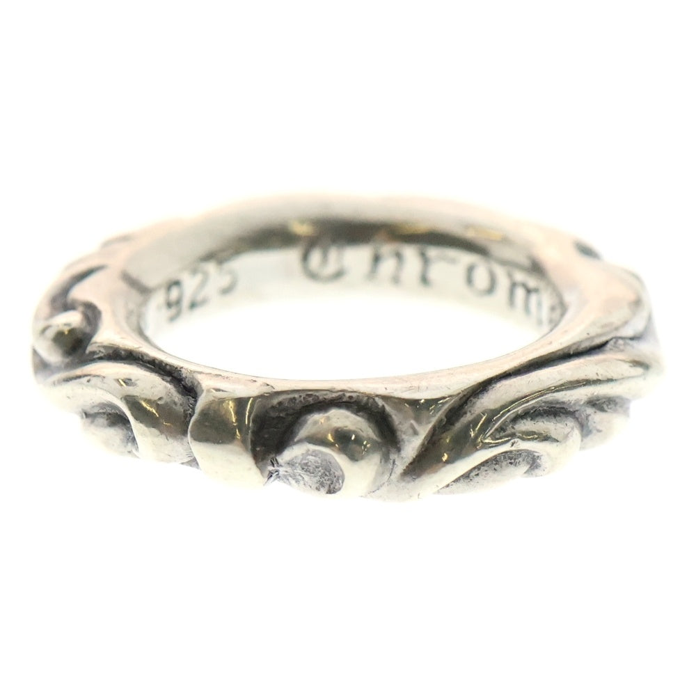 CHROME HEARTS(クロムハーツ) SCRL BAND スクロールバンド リング シルバー BCA351