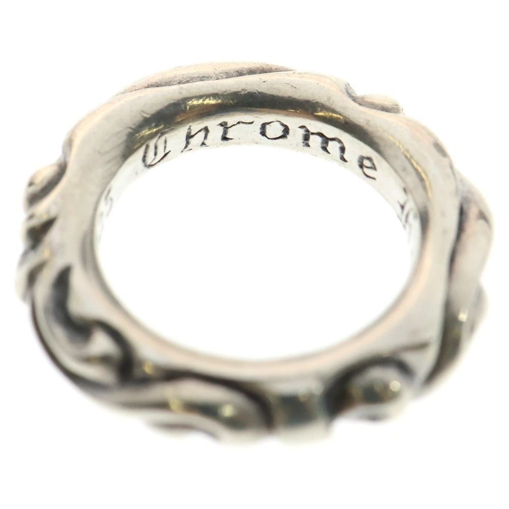 CHROME HEARTS(クロムハーツ) SCRL BAND スクロールバンド リング シルバー BCA351