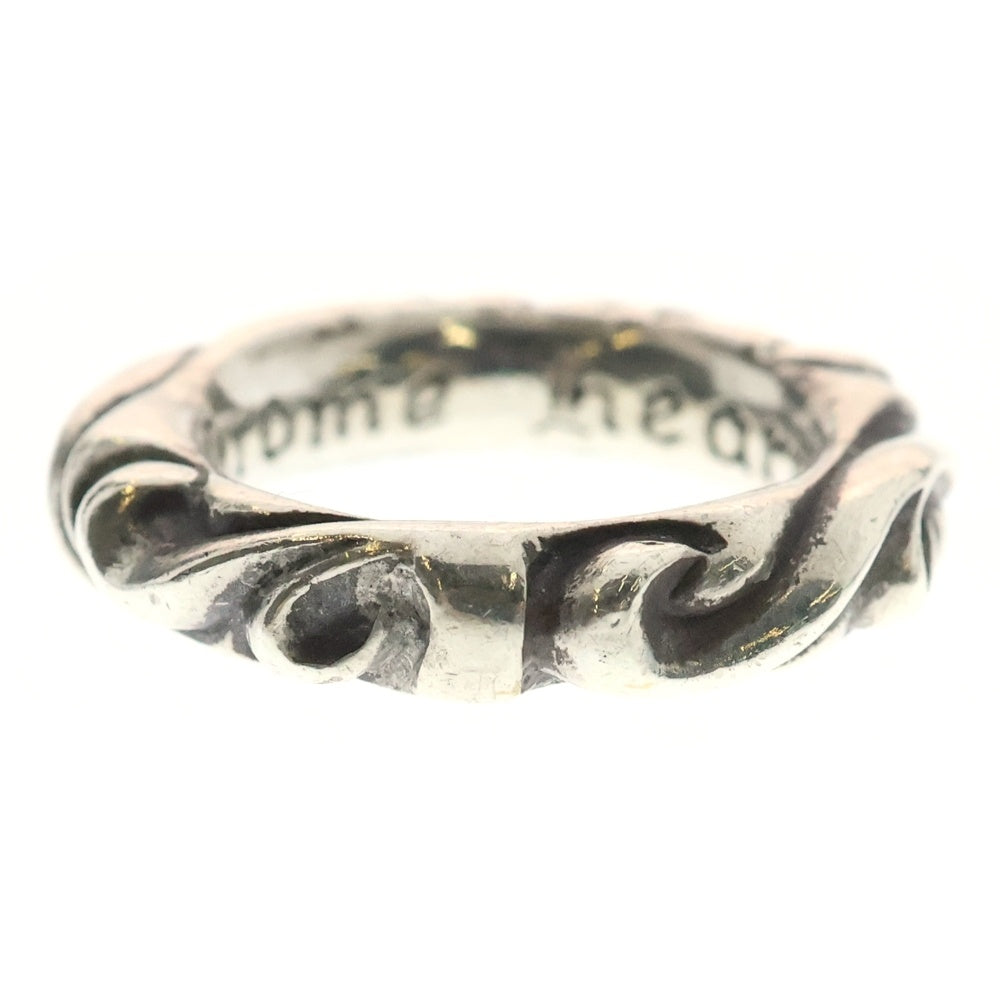 CHROME HEARTS(クロムハーツ) SCRL BAND スクロールバンド リング シルバー BCA351