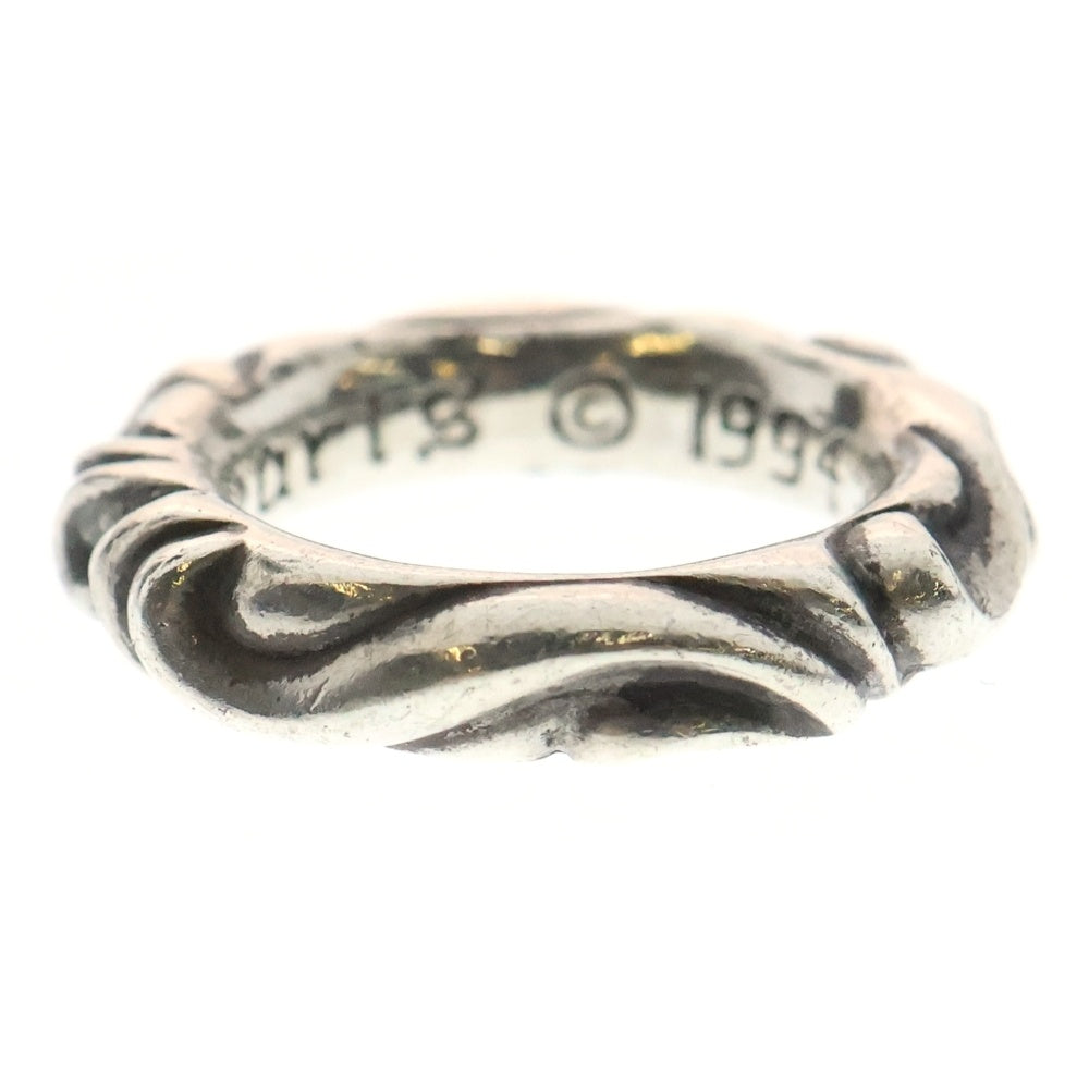 CHROME HEARTS(クロムハーツ) SCRL BAND スクロールバンド リング シルバー BCA351