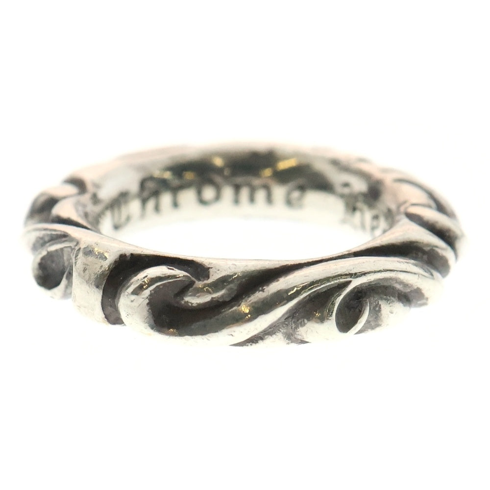 CHROME HEARTS(クロムハーツ) SCRL BAND スクロールバンド リング シルバー BCA351