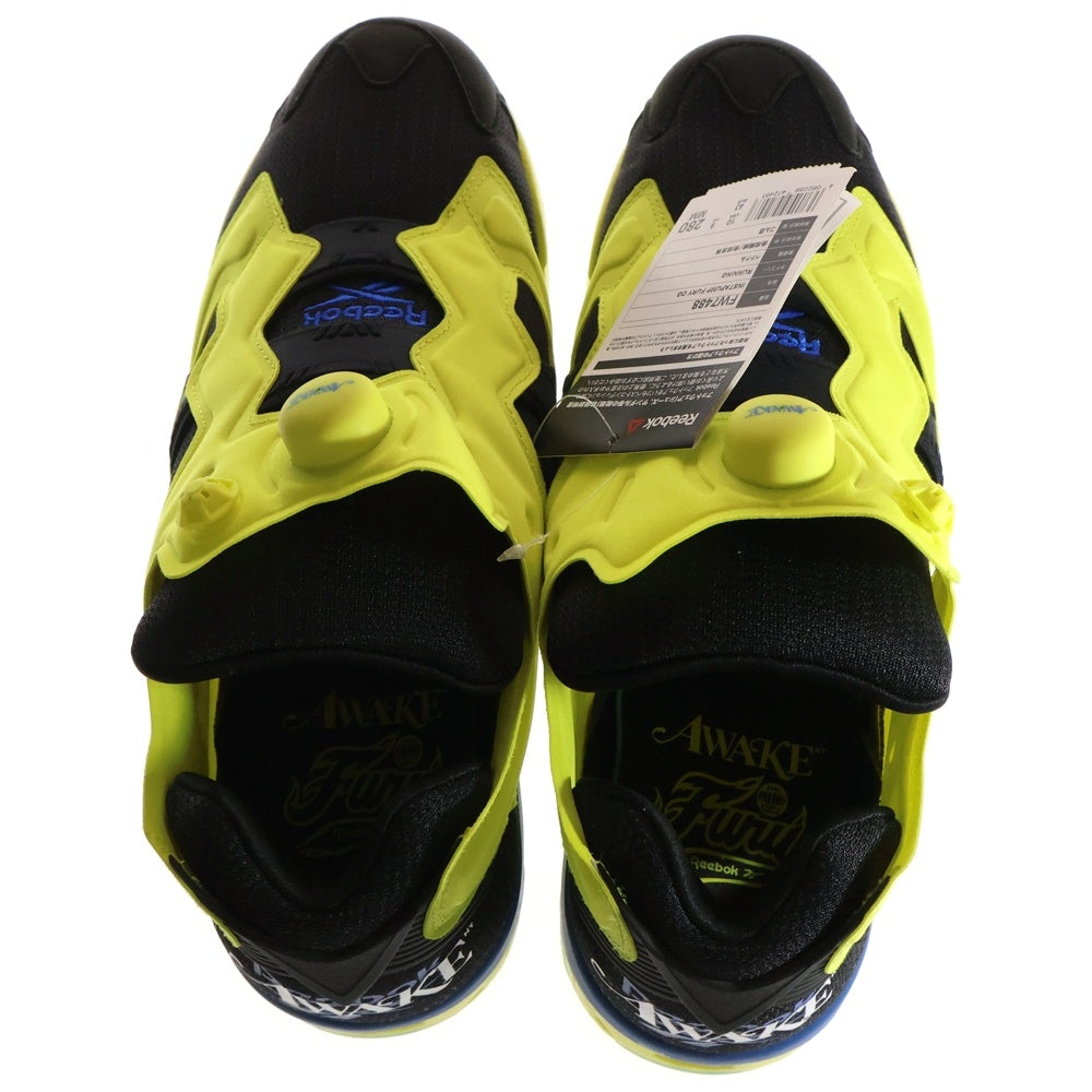 Reebok(リーボック) ×Awake NY INSTA PUMP FURY OG アウェイク ニューヨーク インスタポンプ フューリー OG ローカットスニーカー イエロー US10/28cm FW7488