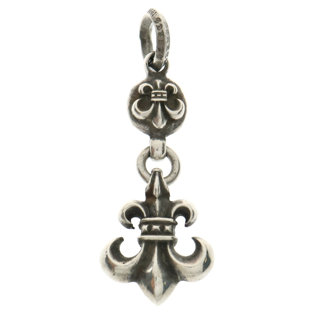 CHROME HEARTS(クロムハーツ) 1BALL BS FLEUR 1ボールBSフレアチャーム ペンダントトップ シルバー BCA198