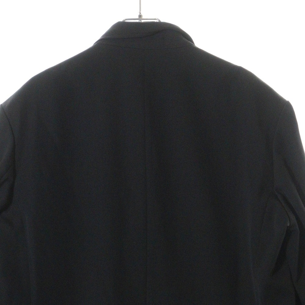 Yohji Yamamoto POUR HOMME(ヨウジヤマモト プールオム) 20SS Pocket Flap Blazer ポケットフラップ ロング丈テーラードジャケットブレザー ブラック HN-J63-100