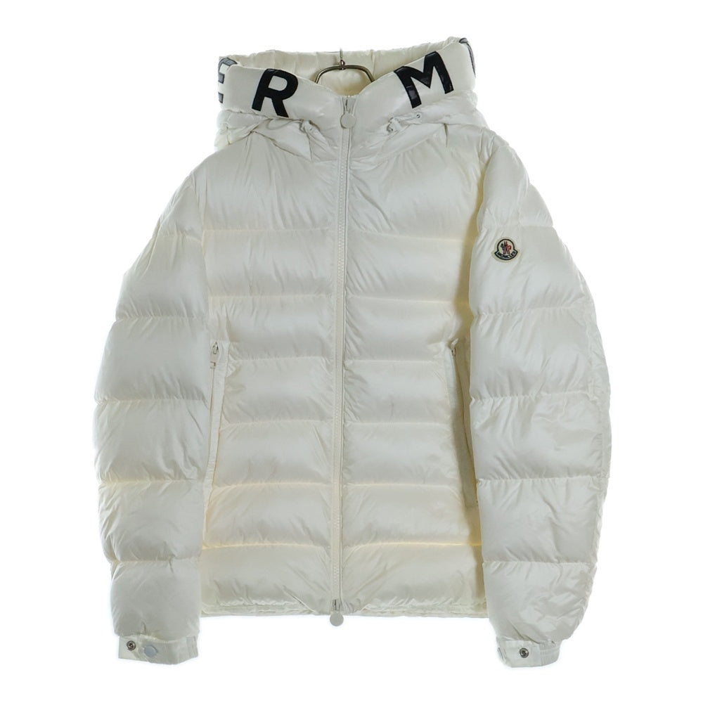 MONCLER(モンクレール) SALZMAN JACKET サルズマンフーデットロゴダウンジャケット ホワイト G20911A00009