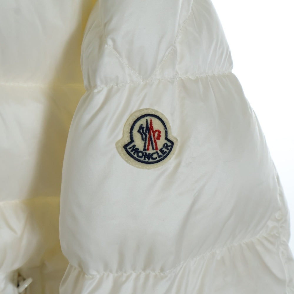 MONCLER(モンクレール) SALZMAN JACKET サルズマンフーデットロゴダウンジャケット ホワイト G20911A00009