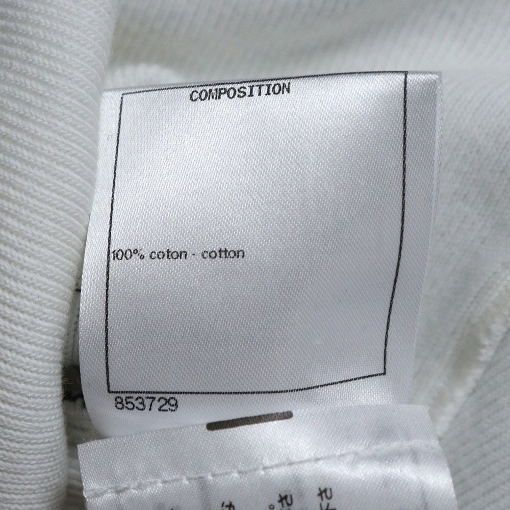 CHANEL(シャネル) ココマーク バックオープン クルーネック半袖Tシャツカットソー レディース ホワイト P74063V64275