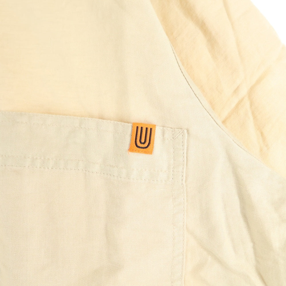 UNIVERSAL OVERALL(ユニバーサルオーバーオール) 両胸ポケット半袖シャツ ベージュ U923168-B
