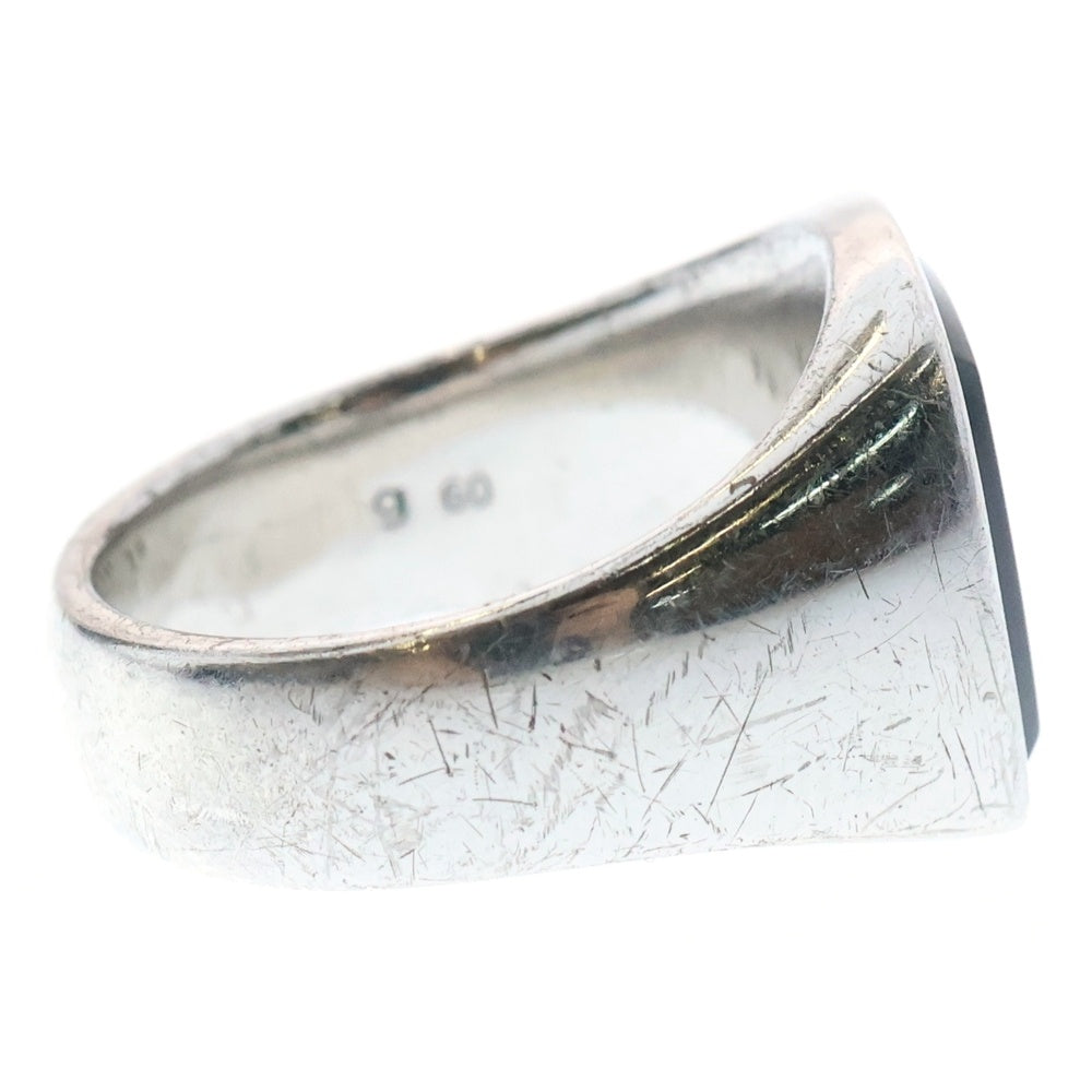 TOMWOOD(トムウッド) Cusion Black Onyx Ring オニキスリング ブラック SV.925