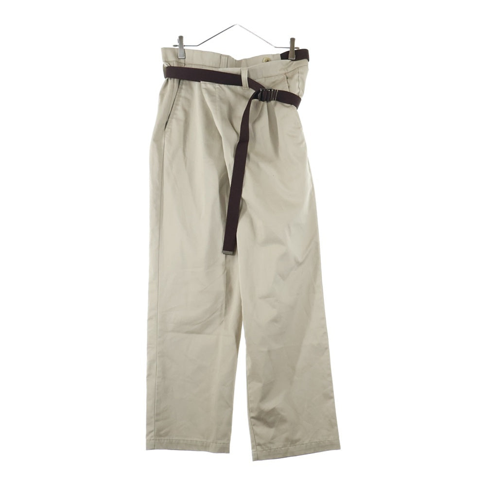 MAISON EUREKA(メゾン エウレカ) VINTAGE REWORK CHINOS ヴィンテージリワーク チノパンツ ベージュ070FS