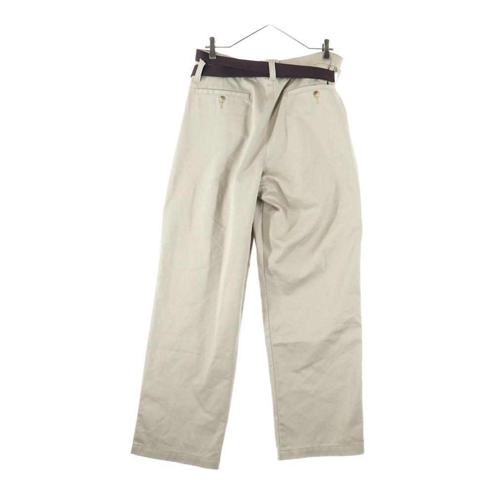 MAISON EUREKA(メゾン エウレカ) VINTAGE REWORK CHINOS ヴィンテージリワーク チノパンツ ベージュ070FS