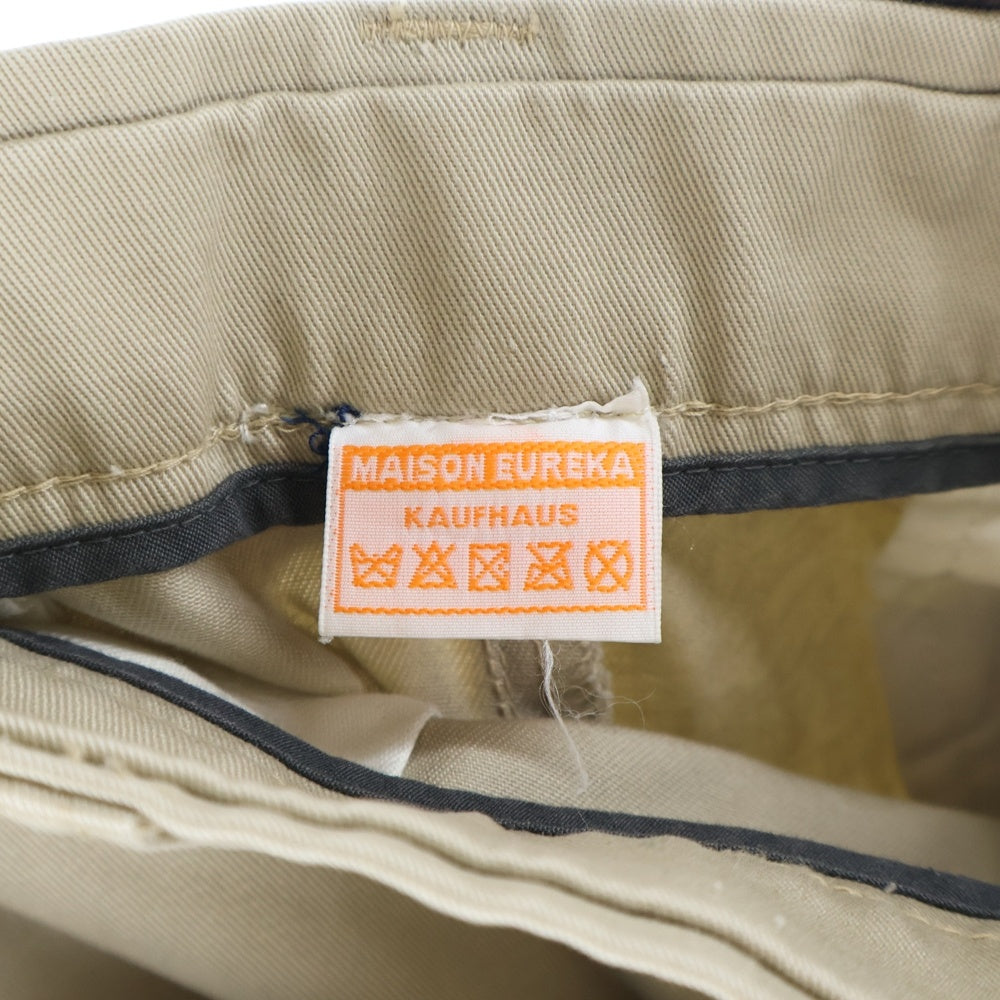 MAISON EUREKA(メゾン エウレカ) VINTAGE REWORK CHINOS ヴィンテージリワーク チノパンツ ベージュ070FS