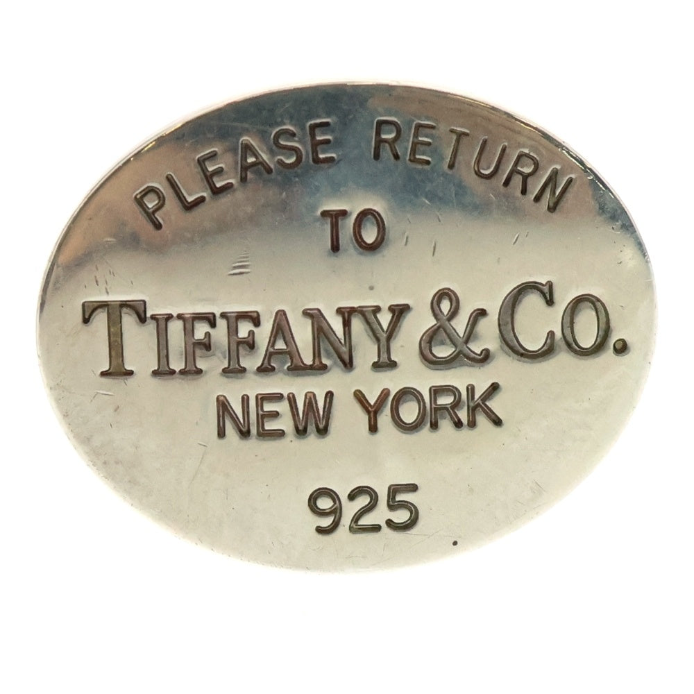TIFFANY & Co.(ティファニー) リターントゥオーバルカフス カフリンクス シルバー