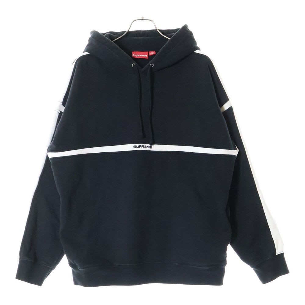 SUPREME(シュプリーム) 20AW Warm Up Hooded Sweatshirt ウォームアップ フーディースウェットシャツ プルオーバーパーカー ブラック