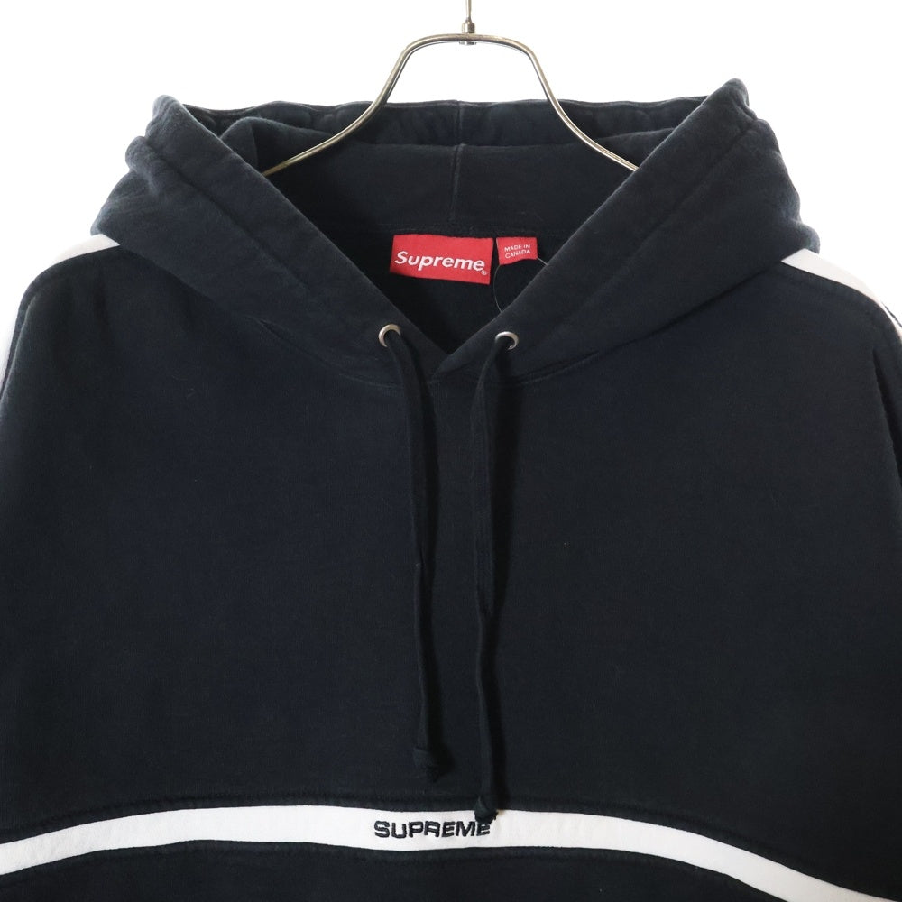 SUPREME(シュプリーム) 20AW Warm Up Hooded Sweatshirt ウォームアップ フーディースウェットシャツ プルオーバーパーカー ブラック