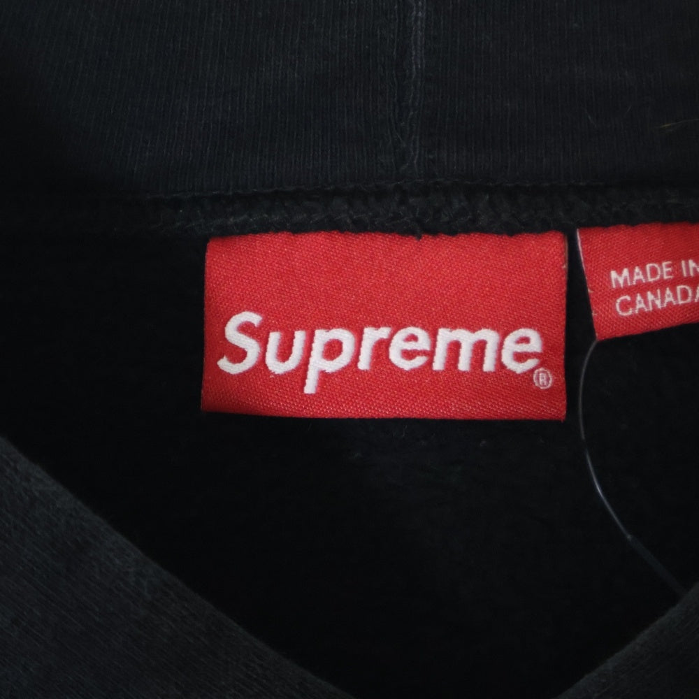 SUPREME(シュプリーム) 20AW Warm Up Hooded Sweatshirt ウォームアップ フーディースウェットシャツ プルオーバーパーカー ブラック