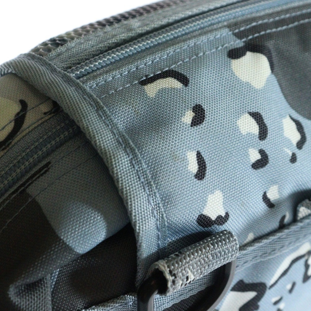 SUPREME(シュプリーム) 20SS Waist Bag Camo Blue フロンドロゴ メッシュ ウエストバッグ ライトブルー