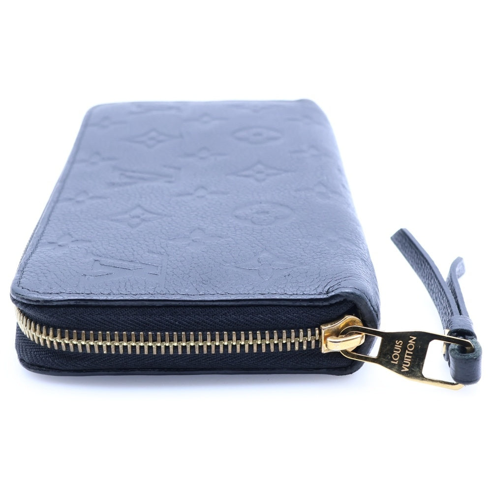 LOUIS VUITTON(ルイヴィトン) モノグラム アンプラント ノワール レザージッピーロングウォレット 長財布 ブラック M61864