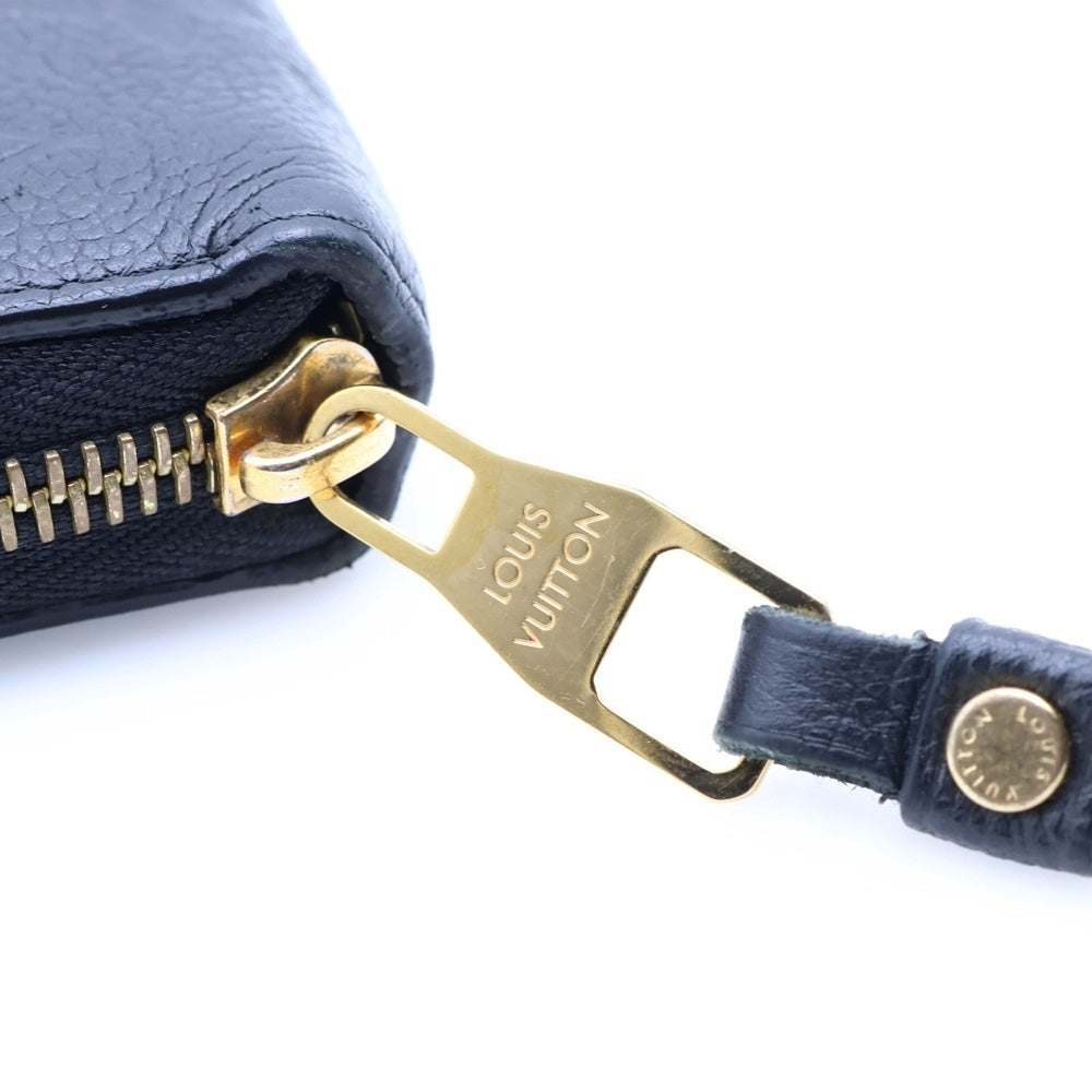 LOUIS VUITTON(ルイヴィトン) モノグラム アンプラント ノワール レザージッピーロングウォレット 長財布 ブラック M61864