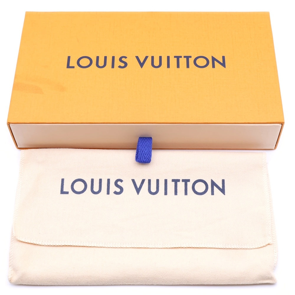 LOUIS VUITTON(ルイヴィトン) モノグラム アンプラント ノワール レザージッピーロングウォレット 長財布 ブラック M61864