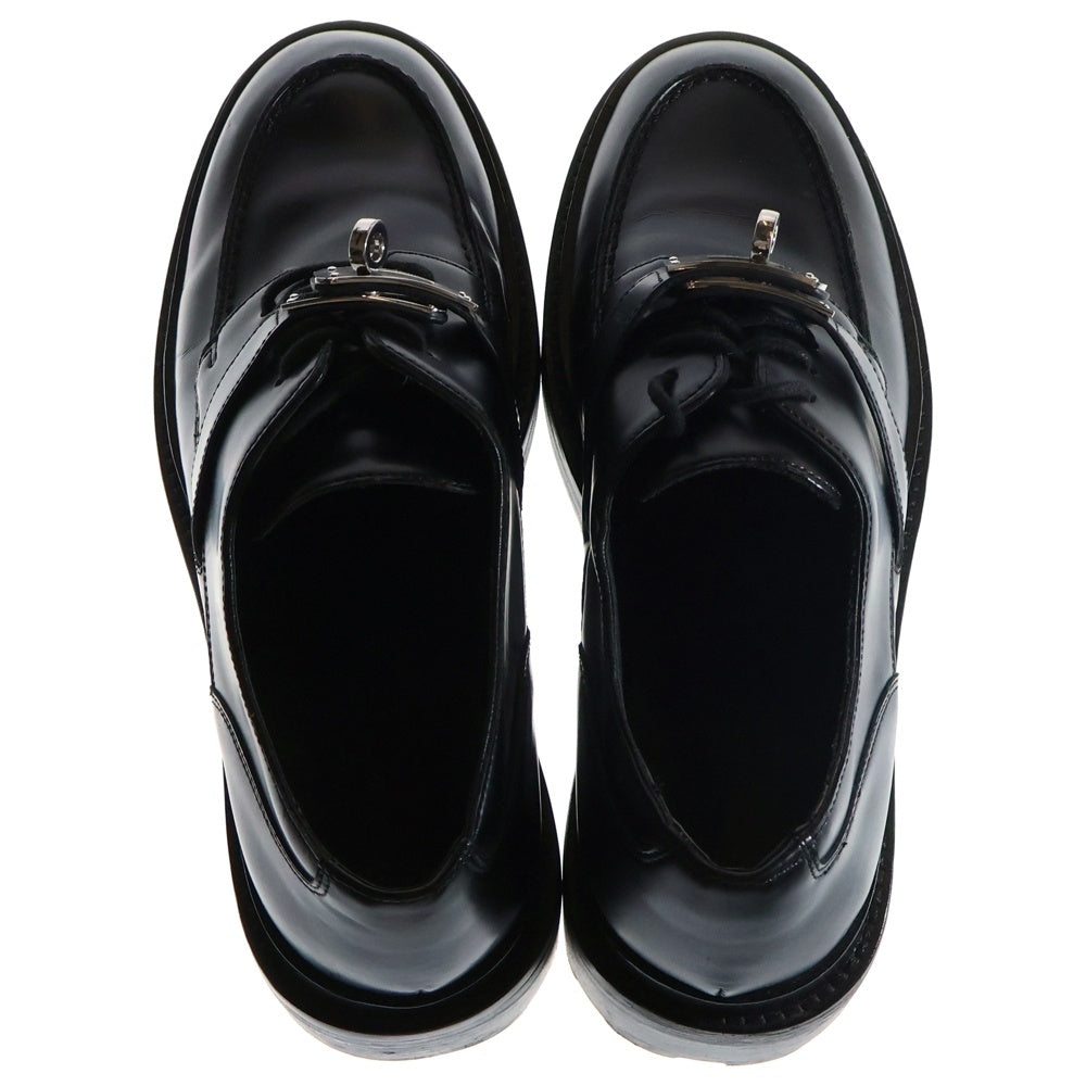 HERMES(エルメス) ファースト ケリーバックル レザーローファー ブラック