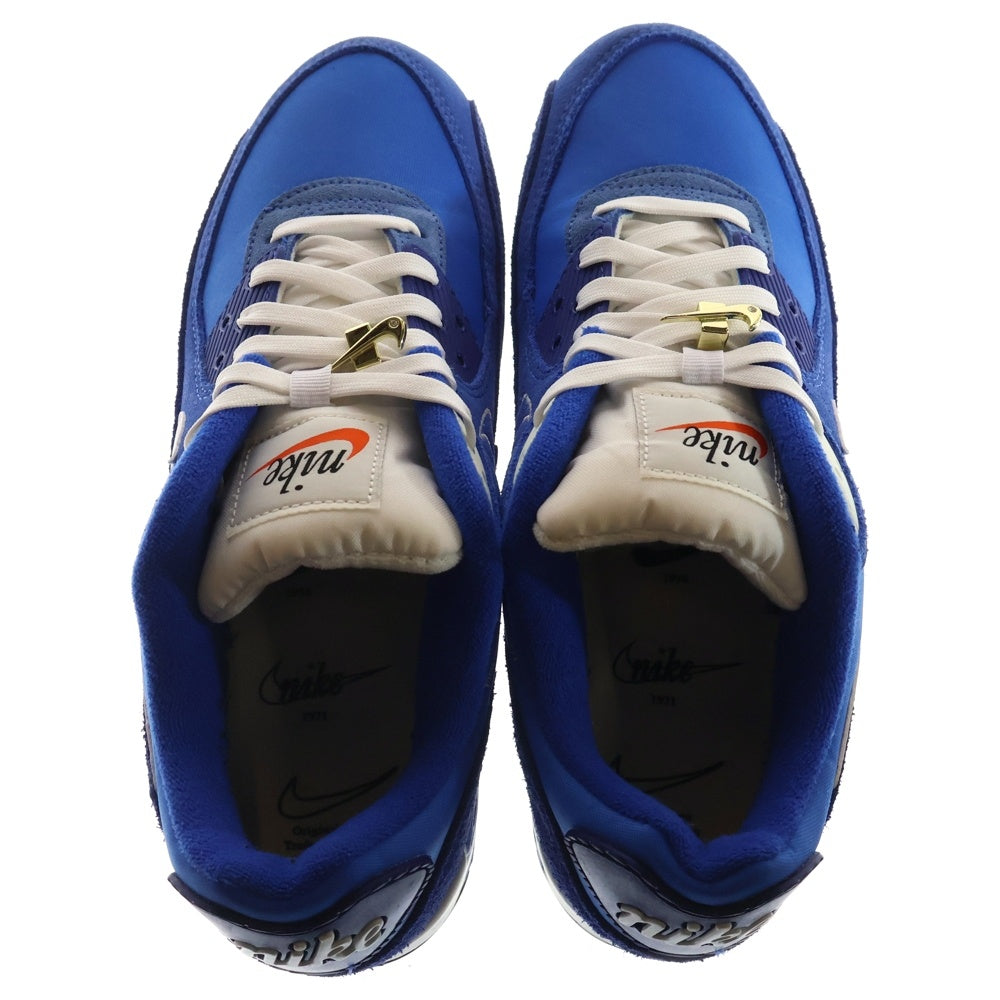 NIKE(ナイキ) Air Max 90 First Use Royal Blue エアマックス90 ファーストユーズ ブルー ローカットスニーカー US9.5/27.5cm DB0636-400