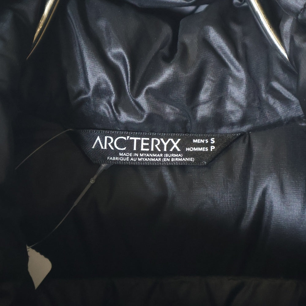 ARC'TERYX(アークテリクス) THORIUM AR HOODY ソリウムフーディーダウンジャケット ブラック 21794
