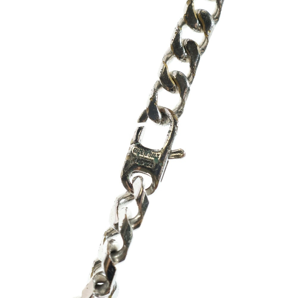 FENDI(フェンディ) ロゴ ネックレスチェーン シルバー 1A3623