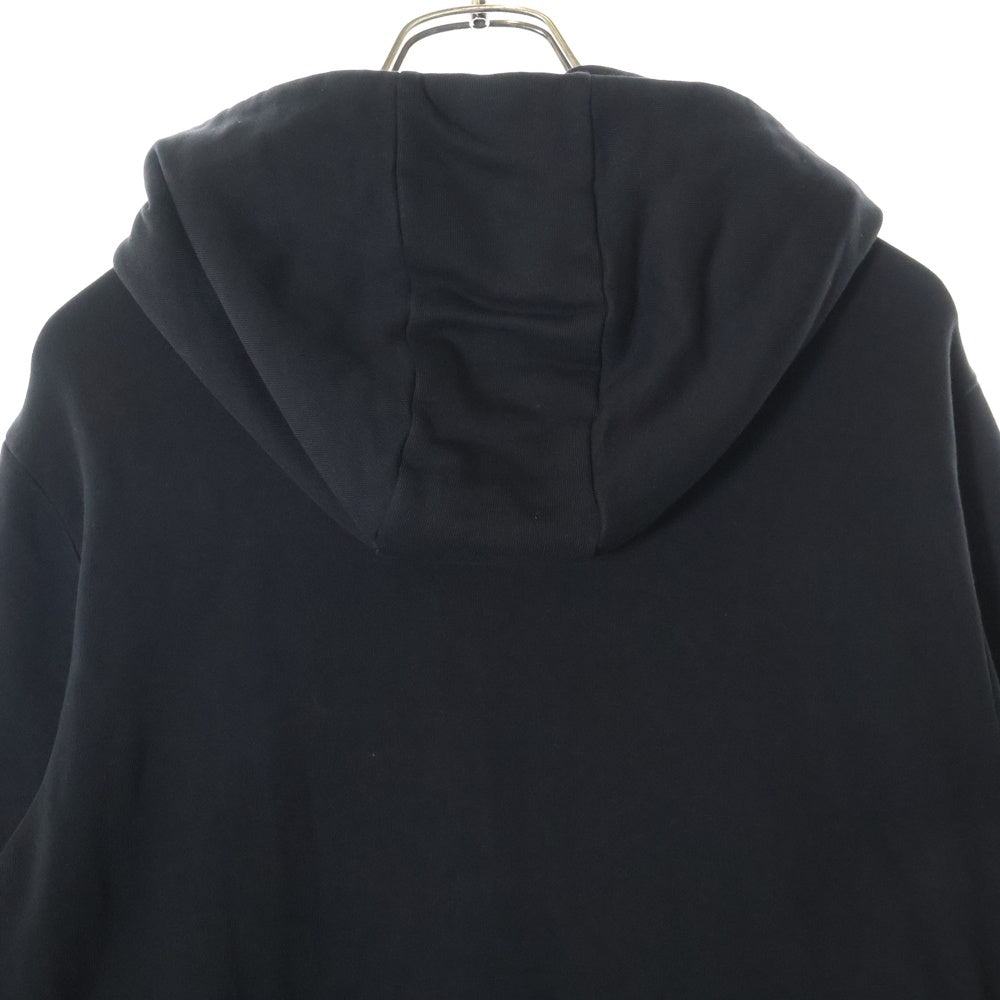 MONCLER(モンクレール) MAGLIA CARDIGAN HOODIE SWEATER フードロゴ刺繍 スウェットジップアップパーカー レディース ブラック H20918G00035 V8183