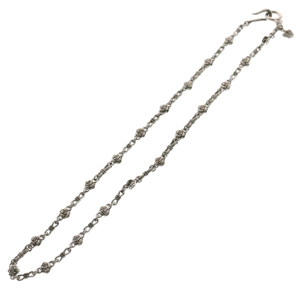 Justin Davis(ジャスティンデイヴィス) BOHEMIAN CHAIN ボヘミアン ローズチェーンネックレス シルバー SNJ210