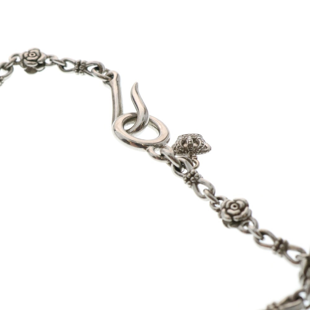 Justin Davis(ジャスティンデイヴィス) BOHEMIAN CHAIN ボヘミアン ローズチェーンネックレス シルバー SNJ210