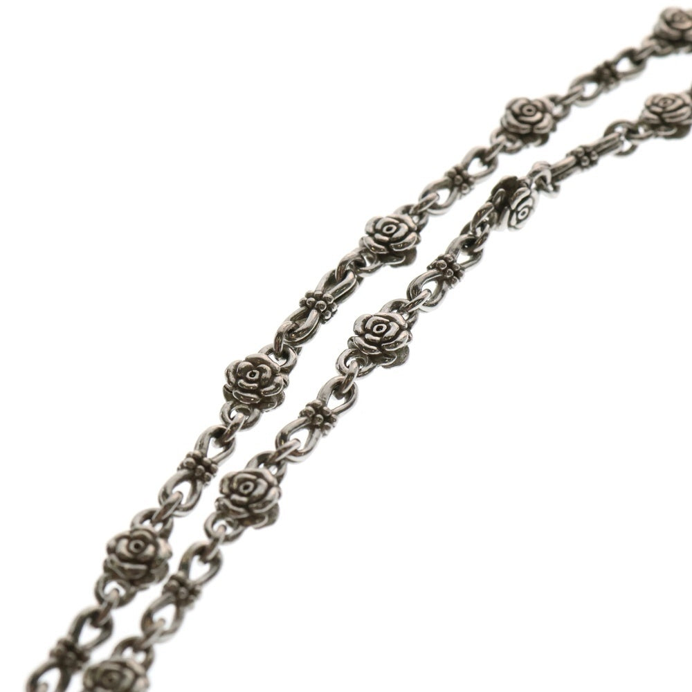 Justin Davis(ジャスティンデイヴィス) BOHEMIAN CHAIN ボヘミアン ローズチェーンネックレス シルバー SNJ210