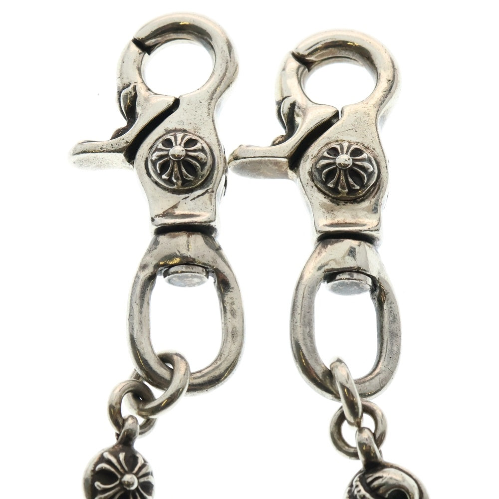 CHROME HEARTS(クロムハーツ) 1MULTIBALL LONG-T 2クリップロング#1マルチボール ウォレットチェーン シルバー