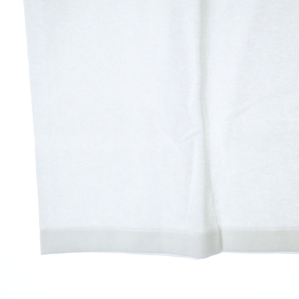 A BATHING APE(アベイシングエイプ) COLOR CAMO COLLEGE TEE カラーカモ クルーネック半袖Tシャツカットソー ホワイト/ネイビー 001TEL801016M
