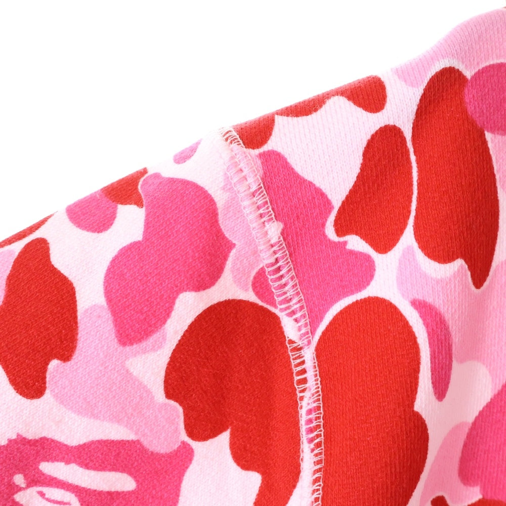 A BATHING APE(アベイシングエイプ) ABC SEPARATE SHARK FULL ZIP HOODIE ABC セパレート シャーク フルジップアップパーカー カモ/ピンク 001ZPL701001M