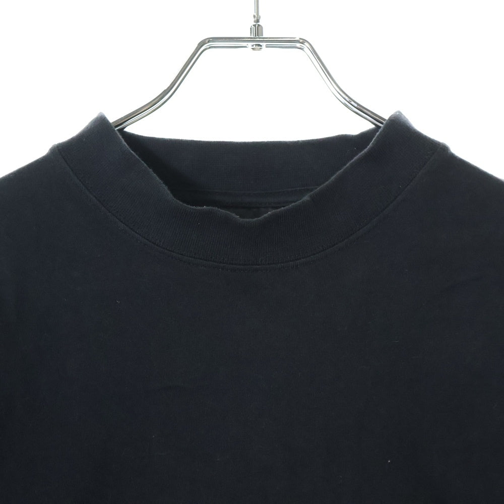 BALENCIAGA(バレンシアガ) 23AW レイヤードスポーツロゴ クルーネック半袖Tシャツカットソー ブラック 739028 TPVF2