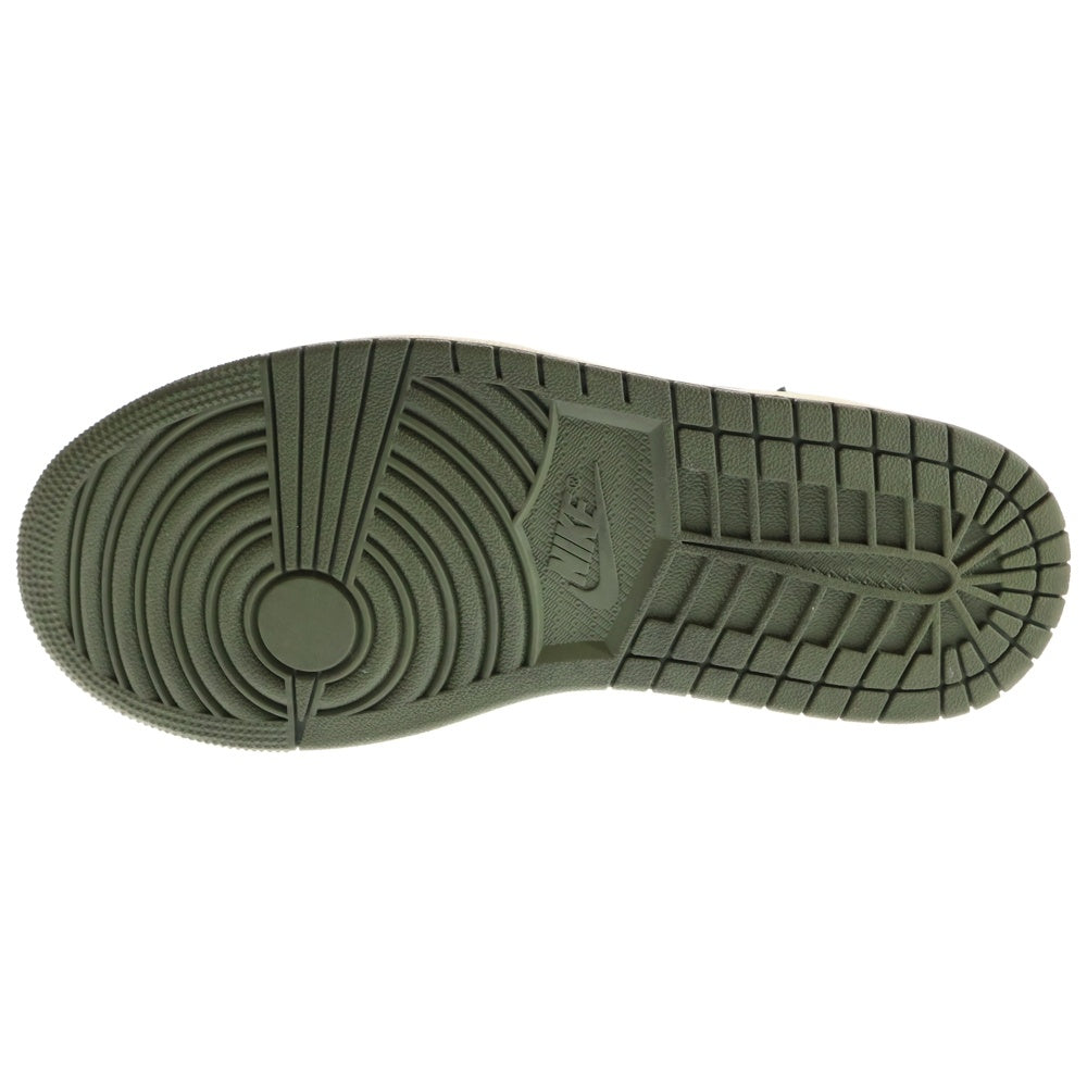 NIKE(ナイキ) ×TRAVIS SCOTT AIR JORDAN 1 LOW OG REVERSE OLIVE トラヴィススコット エアジョーダン リバースオリーブ ローカットスニーカー オリーブ US8/26cm DM7866-200