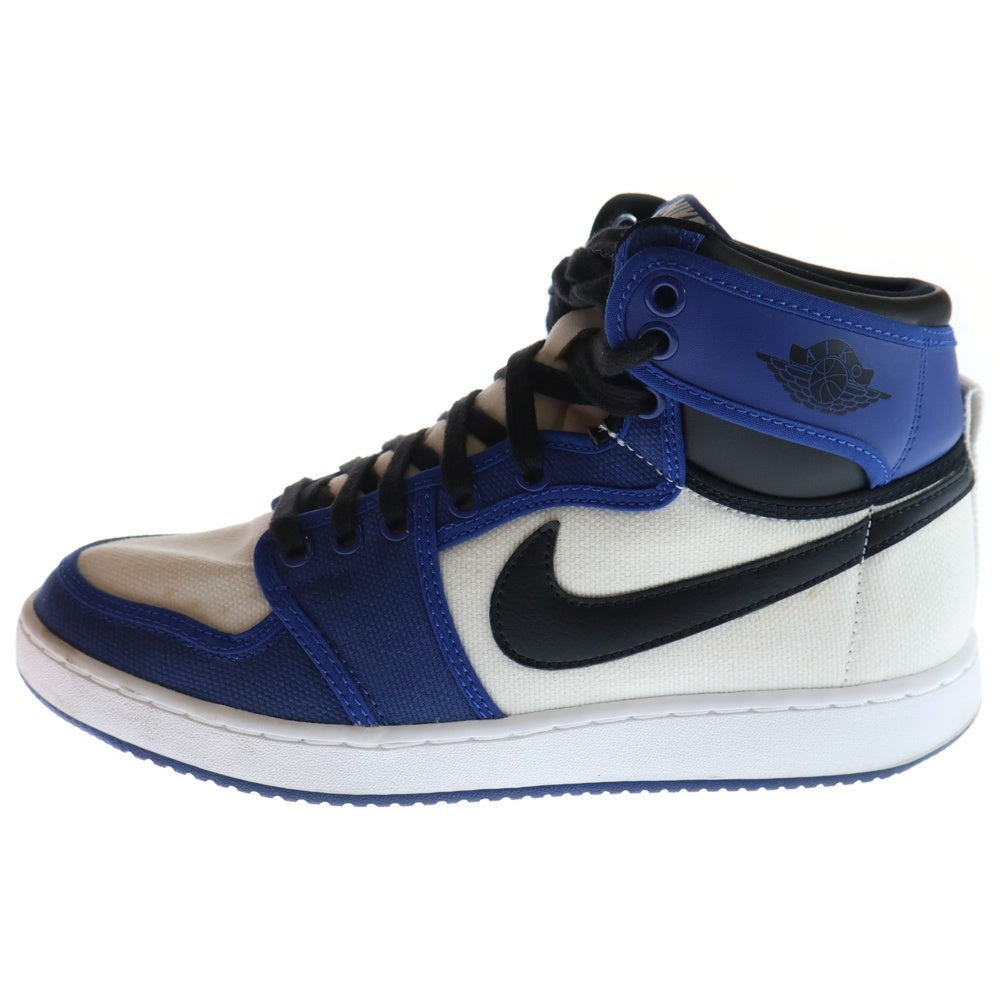 NIKE(ナイキ) AIR JORDAN 1 KO STORM BLUE エアジョーダン1 ケーオー ストームブルー ハイカットスニーカー ブルー/ホワイト US8/26cm