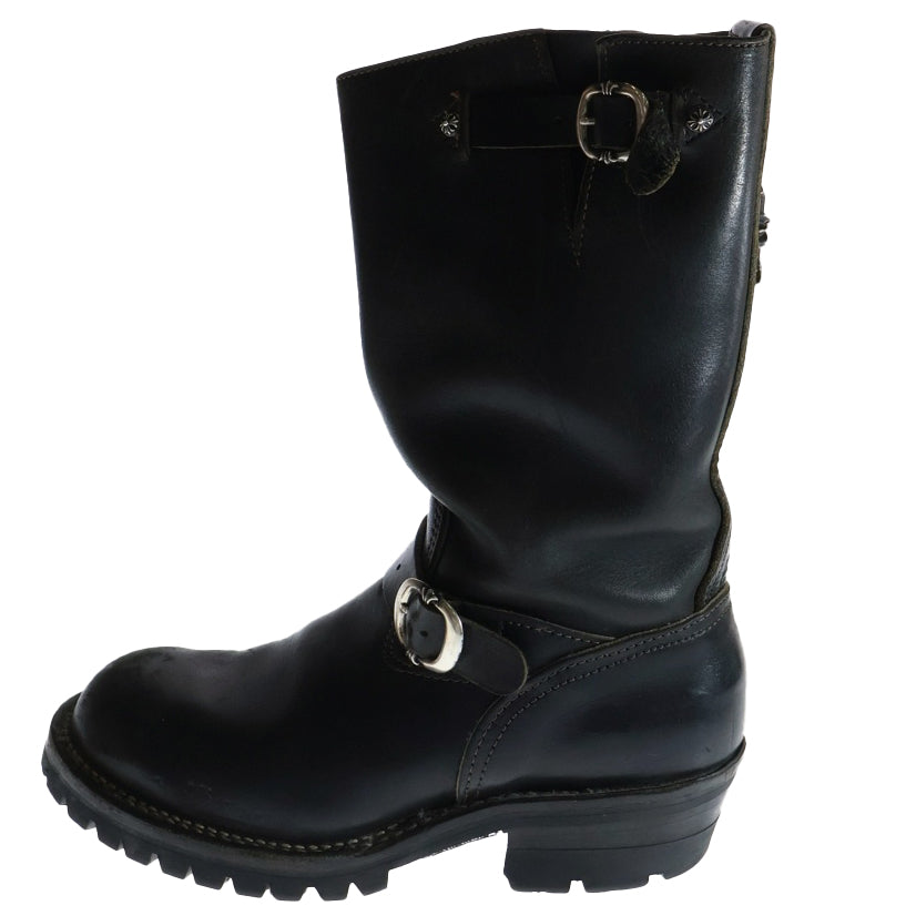 CHROME HEARTS(クロムハーツ) ×WESCO BOSS ボス ガンスリンガーレザーエンジニアブーツ ブラック