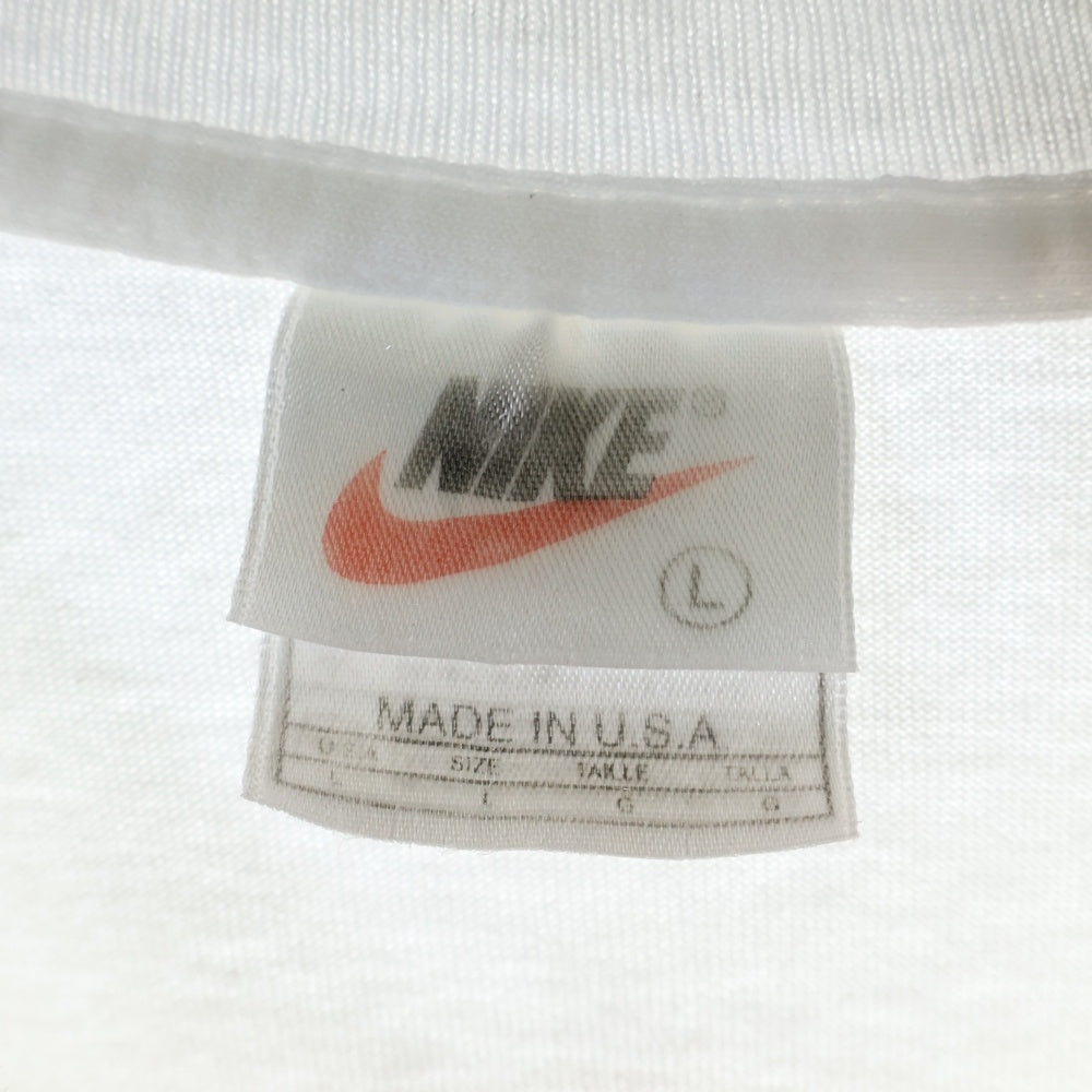 NIKE(ナイキ) 90S デニスロッドマン クルーネック半袖Tシャツカットソー ホワイト