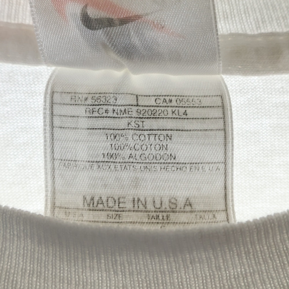 NIKE(ナイキ) 90S デニスロッドマン クルーネック半袖Tシャツカットソー ホワイト