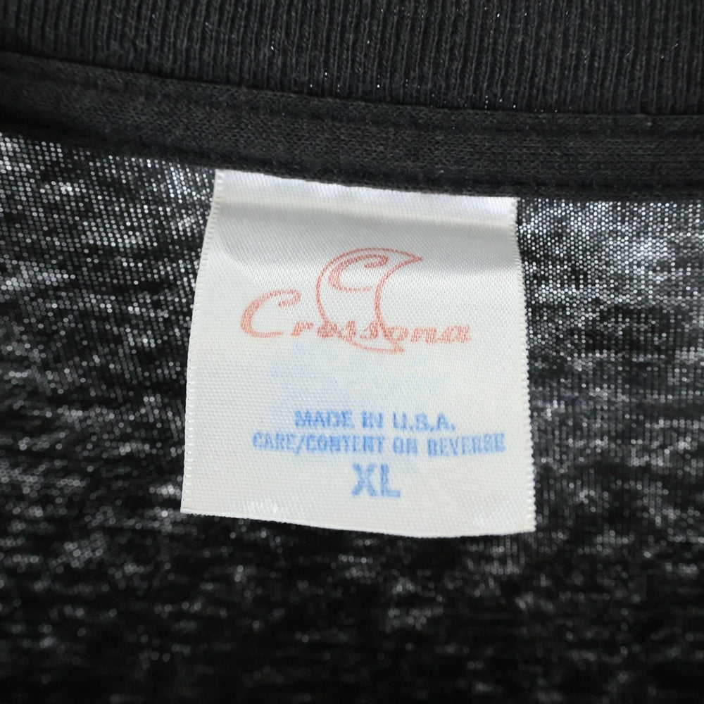 VINTAGE(ヴィンテージ) Sepultura Chaos A.D. セパルトゥラ 両面プリント クルーネック長袖Tシャツカットソー ブラック