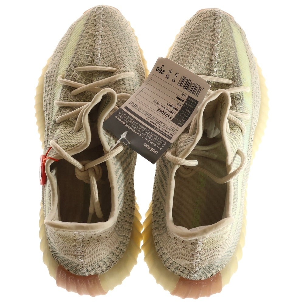 adidas(アディダス) YEEZY Boost 350 V2 Citrin イージーブースト シトリン ローカットスニーカーUS10/28cm ホワイト FW3042